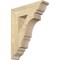 Ekena Millwork Balboa Traditional Rough Sawn Bracket, Douglas Fir, 4"W x 16"D x 20"H BKT04X16X20BOA01RDF - alternate 1